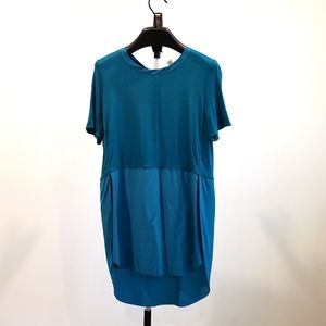 WILFRED | Silk Teal t-shirt sz XS